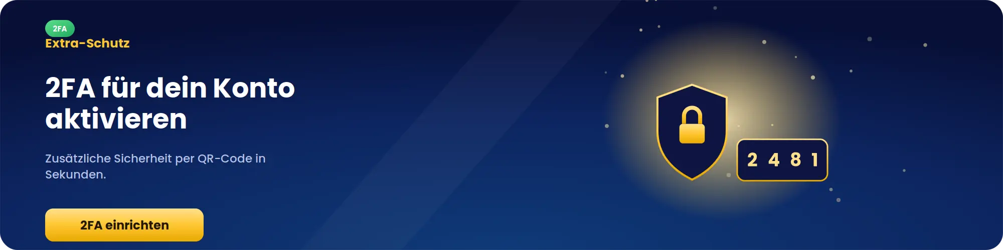 Zwei-Faktor-Authentifizierung bei Jackpoty Casino Online